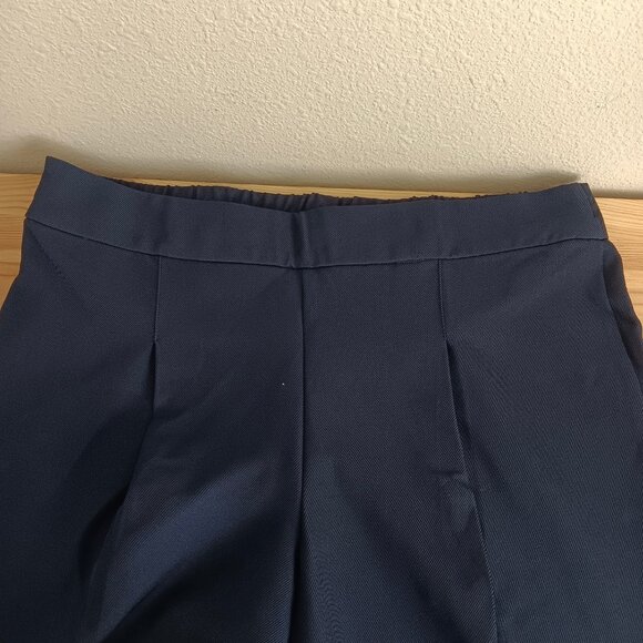 Isaac Mizrahi Regular Timeless Twill Wide Leg Pants , Navy more sizes a609795 - Picture 3 of 5